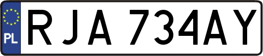 RJA734AY