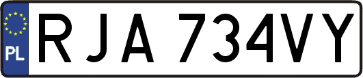 RJA734VY