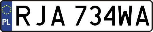 RJA734WA