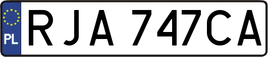RJA747CA