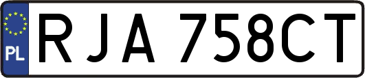 RJA758CT