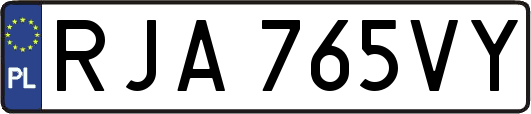 RJA765VY