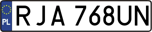 RJA768UN