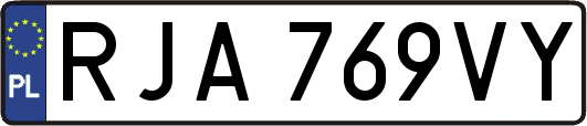 RJA769VY
