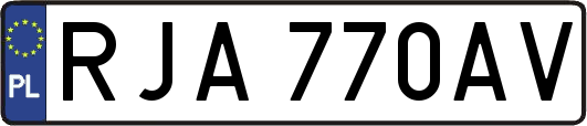 RJA770AV