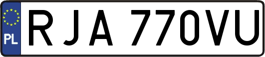 RJA770VU