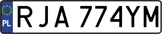 RJA774YM