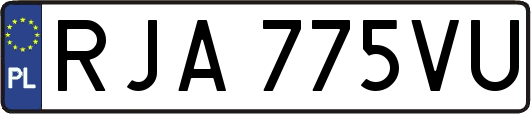 RJA775VU
