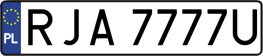 RJA7777U
