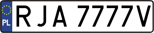 RJA7777V