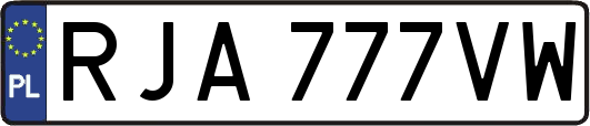 RJA777VW