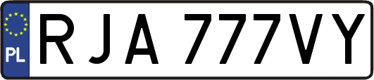 RJA777VY