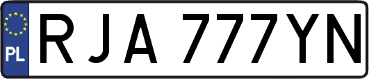 RJA777YN