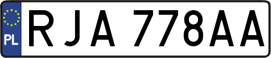 RJA778AA