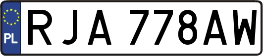 RJA778AW