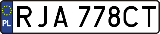 RJA778CT