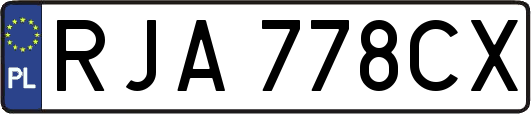 RJA778CX