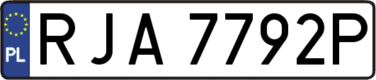 RJA7792P