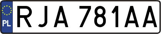 RJA781AA
