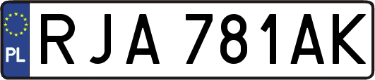 RJA781AK