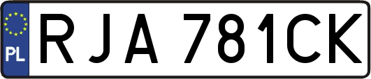 RJA781CK