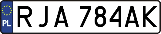 RJA784AK