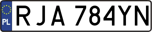 RJA784YN
