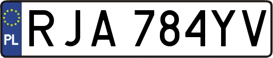 RJA784YV