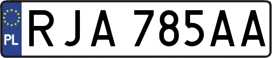 RJA785AA