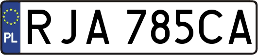 RJA785CA