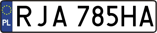 RJA785HA