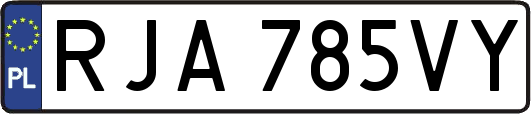 RJA785VY
