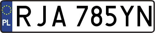 RJA785YN