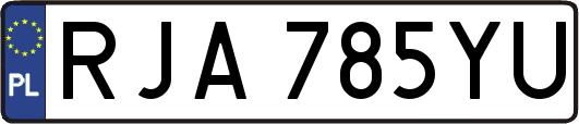 RJA785YU