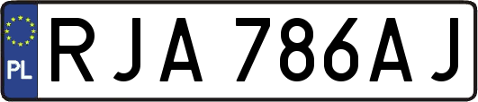 RJA786AJ