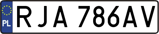 RJA786AV