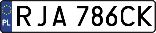 RJA786CK