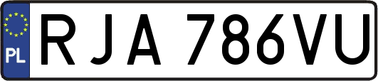 RJA786VU