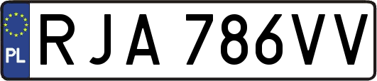 RJA786VV