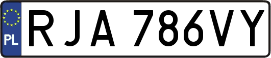 RJA786VY