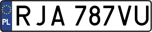 RJA787VU