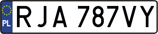 RJA787VY