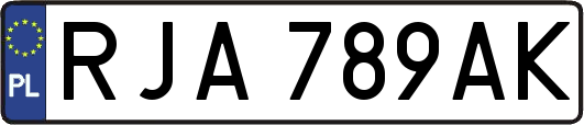 RJA789AK