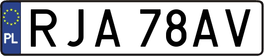 RJA78AV
