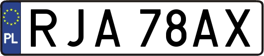 RJA78AX