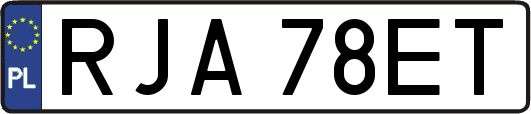 RJA78ET
