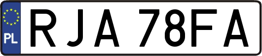 RJA78FA