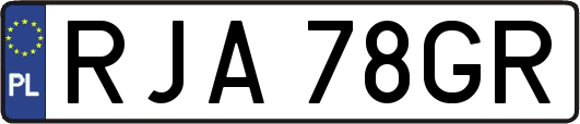 RJA78GR