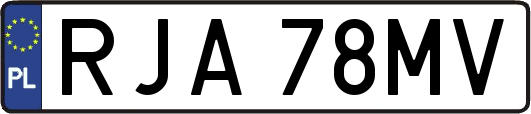 RJA78MV