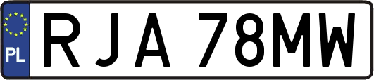 RJA78MW